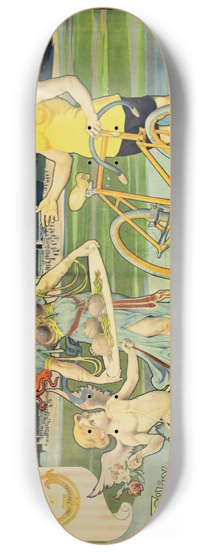 Henri Thiriet - Stearns Cycles 8.25 inch art skate deck