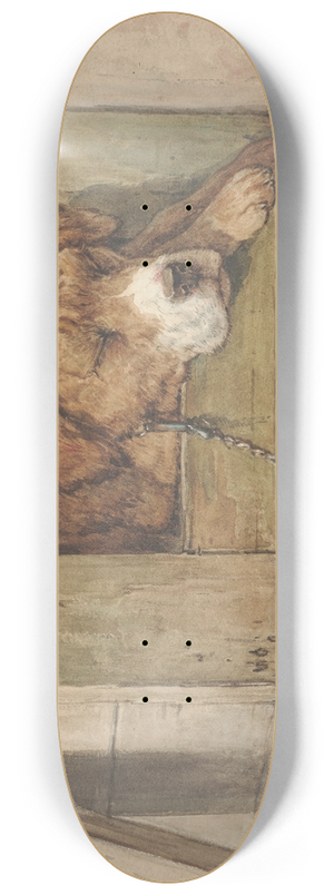 Henritte Ronner-Knip - Dangerous Ground 8.25 inch art skate deck