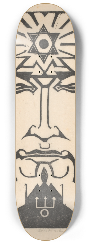 Henri van der Stok - Neptunus 8.25 inch art skate deck