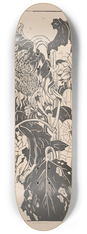 Henri van der Stok - Sic transit 8.25 inch art skate deck