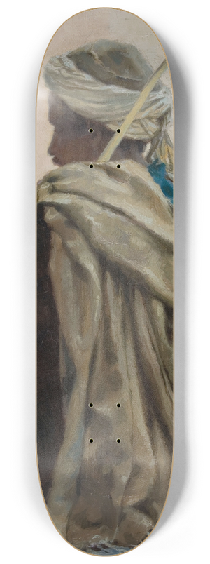 HenryBrokman - Louxor, arabe assis, de trois-quarts dos 8.25 inch art skate deck
