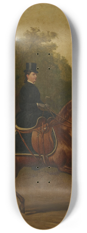 Henry Collins Bispham - Ann Young 8.25 inch art skate deck