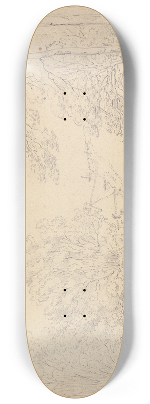 Henry Edridge - The Farm 8.25 inch art skate deck