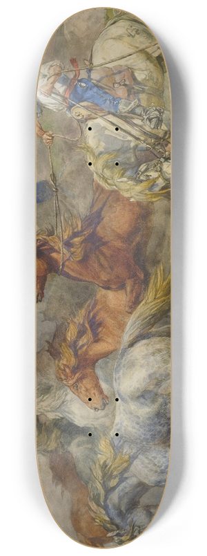 Henry Enrico Coleman - Separating A Stallion 8.25 inch art skate deck