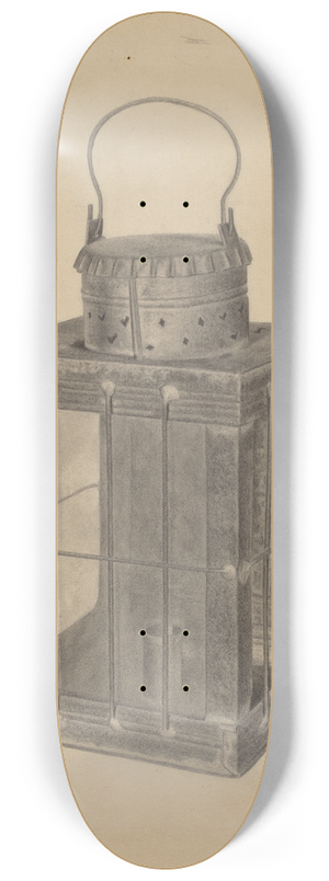 Henry Granet - Lantern for Candle 8.25 inch art skate deck