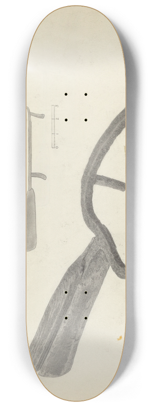 Henry Granet - Trivet 8.25 inch art skate deck