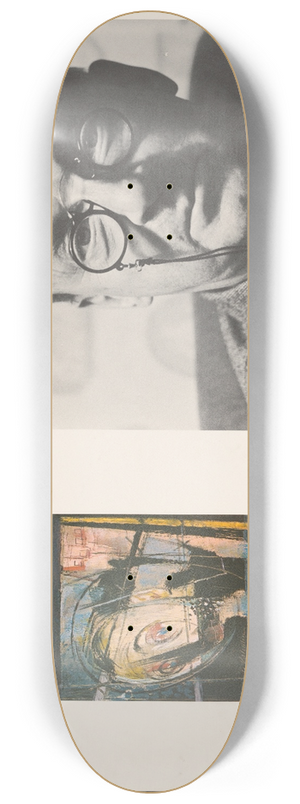 Henry Grossman - Vladimir Nabokov great authors from the Time Reading Program 8.25 inch art skate deck