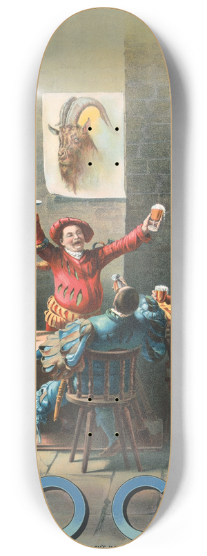 Henry Jerome Schile - Bock, Auerbachs keller 8.25 inch art skate deck