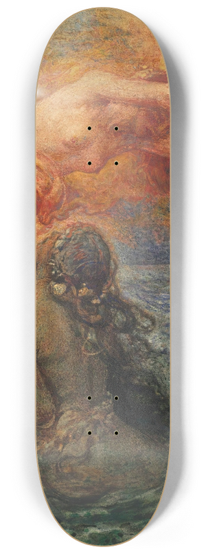 Henry John Stock - Fire and the Sea 8.25 inch art skate deck