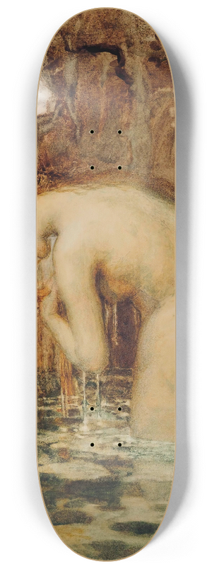 Henry John Stock - The hidden pool 8.25 inch art skate deck