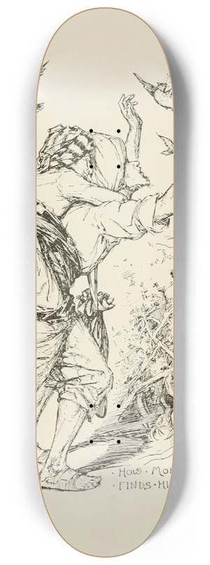 Henry Justice Ford - How Mohammed finds his Uncle 8.25 inch art skate deck
