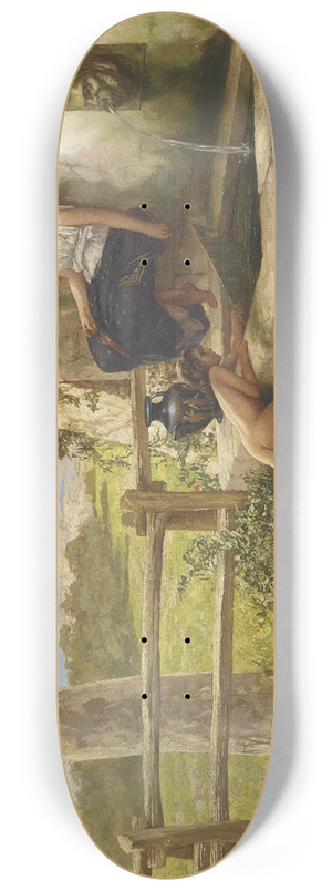 Henryk Siemiradzki - Przy fontannie 8.25 inch art skate deck