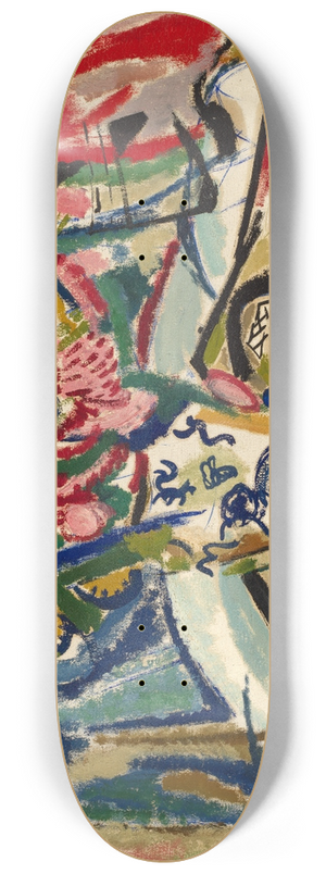 Henry Lyman Saen - Flowers 8.25 inch art skate deck