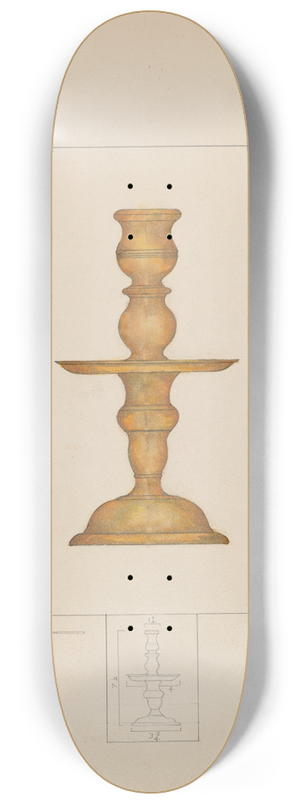 Henry Meyers - Candlestick 8.25 inch art skate deck