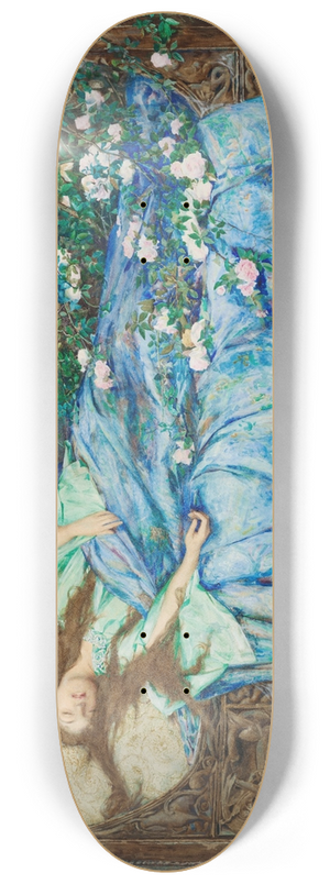 Henry Meynell Rheam - The Sleeping Beauty 8.25 inch art skate deck