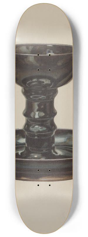 Henry Moran - Grease Lamp 8.25 inch art skate deck