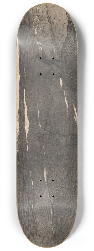 Henry Moret - Les Ramasseurs de Gomon 8.25 inch art skate deck