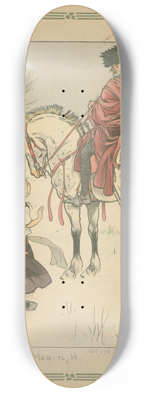 Henry Morin - Contes bleus de ma mre-grand Pl.5 8.25 inch art skate deck