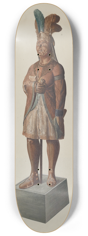 Henry Murphy - Cigar Store Indian 8.25 inch art skate deck