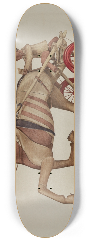 Henry Murphy - Trotter in Action 8.25 inch art skate deck