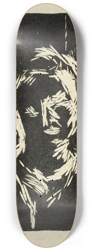 Henry Nielsen - Drengeportrt 8.25 inch art skate deck