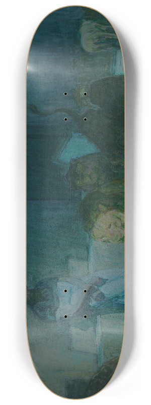 Henry Ossawa Tanner - Daniel in the Lions Den 8.25 inch art skate deck