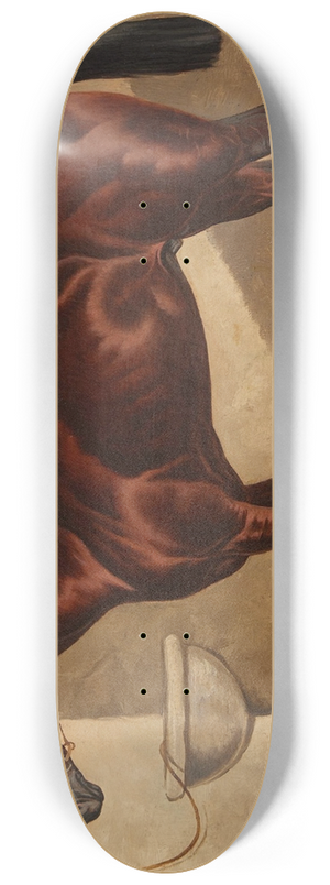 Henry Stull - General Monroe in a Stable 8.25 inch art skate deck