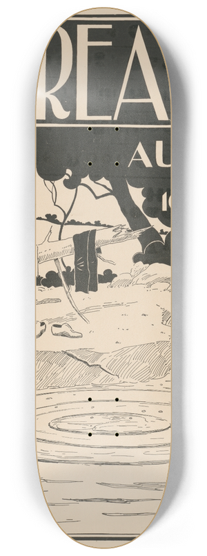 Henry Summer Watson - Recreation for August 8.25 inch art skate deck