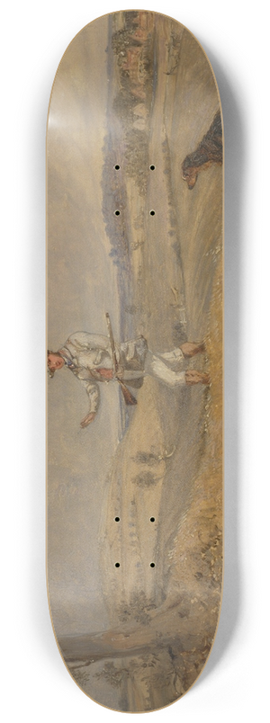 Henry Thomas Alken - Partridge Shooting 8.25 inch art skate deck