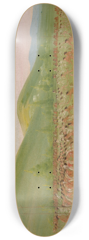 George Catlin - Ball-Play of The ChoctawBall Down 8.25 inch art skate deck George Catlin - Ball-Play of The ChoctawBall Down 8.25 inch art skate deck