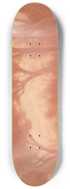 Herbert Crowley - Forest Landscape with a Clearing 8.25 inch art skate deck