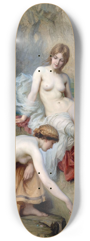 Herbert James Draper - By Summer Seas 8.25 inch art skate deck