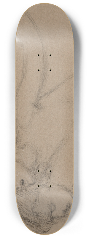 Herbert James Draper - Female nude study for The Lament for Icarus. 8.25 inch art skate deck