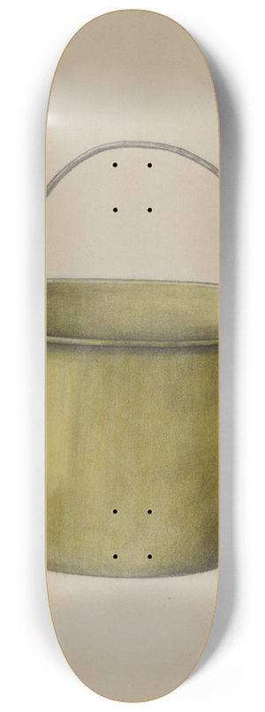 Herbert Marsh - Fire Water Pail 8.25 inch art skate deck