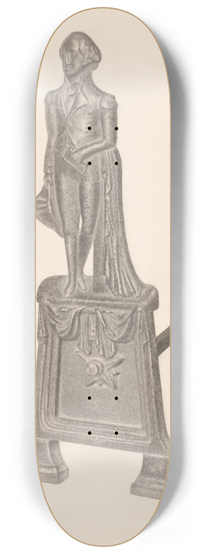 Herman Bader - Andiron 8.25 inch art skate deck