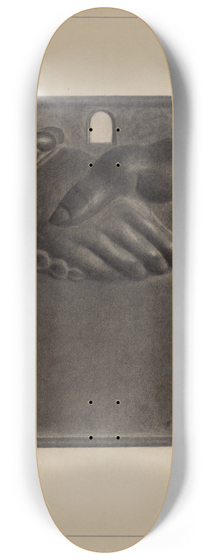 Herman Bader - Firemark 8.25 inch art skate deck