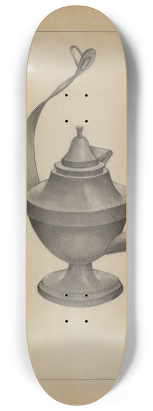 Herman Bader - Lamp 8.25 inch art skate deck
