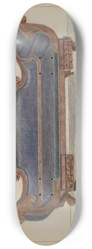 Herman Bader - Sofa 8.25 inch art skate deck