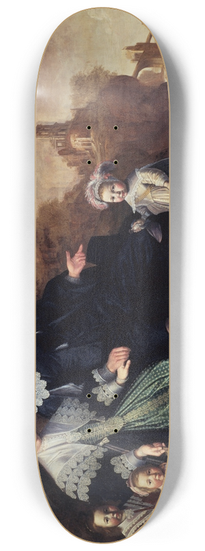 Herman Doncker - Family Group 8.25 inch art skate deck