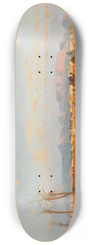 Hermann David Salomon Corrodi - Nicosia 8.25 inch art skate deck