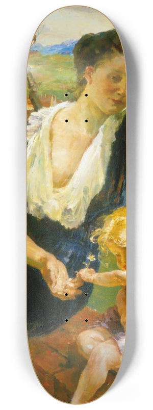 Hermann Groeber - In der Sonne 8.25 inch art skate deck