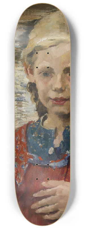 Hermann Groeber - Mdchenbildnis 8.25 inch art skate deck