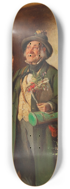 Hermann Kern - Botanikus Lieblingsblume 8.25 inch art skate deck
