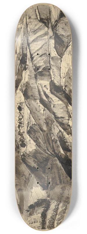 Hermann Lismann - Volterra 8.25 inch art skate deck