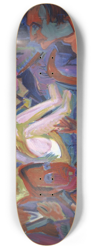 Hermann Scherer - Party in the Studio 8.25 inch art skate deck