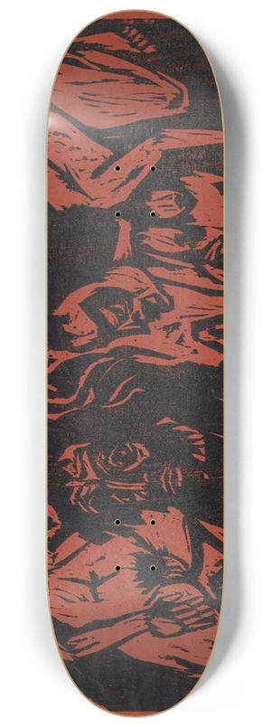 Hermann Scherer - Versuchung des Antonius 8.25 inch art skate deck