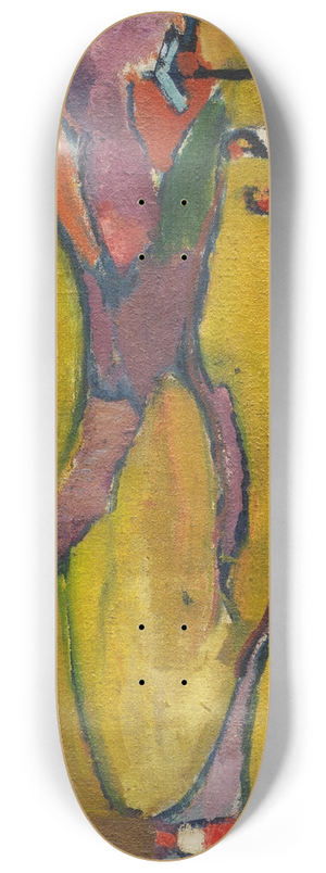 Hermann Stenner - Rhythmische Landschaft (Eifel) 8.25 inch art skate deck