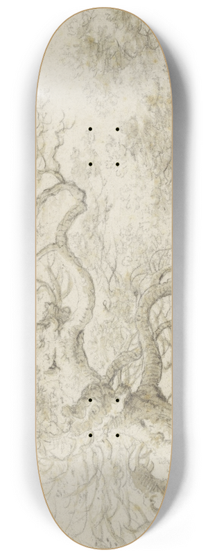 Herman Saftleven III - Stunted tree 8.25 inch art skate deck