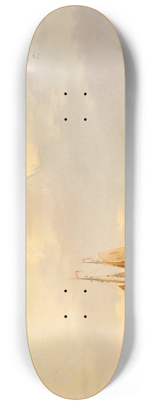 Hermanus Koekkoek - Navigating in calm waters 8.25 inch art skate deck