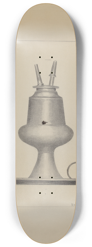 Hester Duany - Lamp 8.25 inch art skate deck